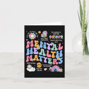 Mental Health S Human Brain Illness Awareness Card