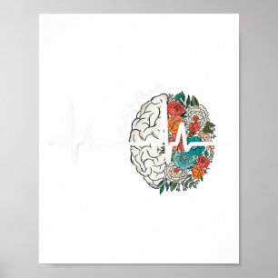 Mental Health S Human Brain Illness Awareness Kids Poster