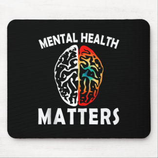 Mental Health S Human Brain Mental Health Awarenes Mouse Pad