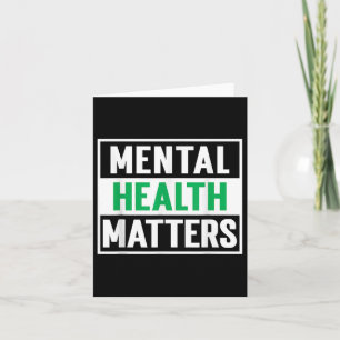 Mental Health S _ Mental Health Awareness  Card