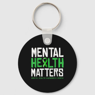 Mental Health S Mental Health Awareness Green Ribb Key Ring