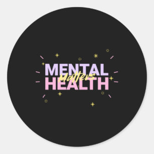 Mental Health S Mental Health For Adults Sticker 
