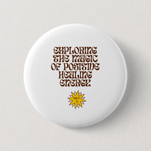 Mental Health S - Motivational Art Sticker 6 Cm Round Badge