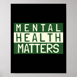Mental Health S Raise Awareness Break The Stigma  Poster