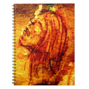 Mental Health Sadness Watercolor Painting Notebook