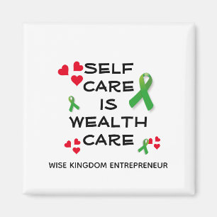 Mental Health SELF CARE WEALTH CARE Christian Magnet
