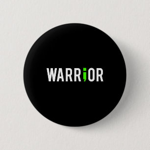 Mental Health Semi Colon Warrior Design Gift For S 6 Cm Round Badge