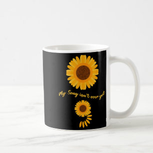 Mental Health Semicolon Sunflower Suicide Preventi Coffee Mug