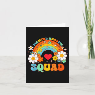 Mental Health Squad Brain Illness Mental Health Aw Card
