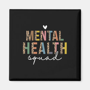 Mental Health Squad End The Stigma Mental Health F Magnet