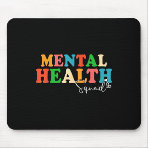 Mental Health Squad Fight The Stigma Brain Illness Mouse Pad