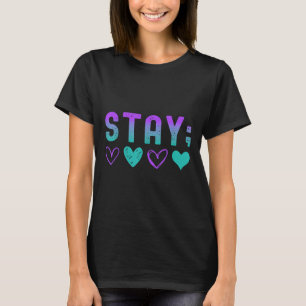 Mental Health Stay Tomorrow Needs You Awareness 2s T-Shirt
