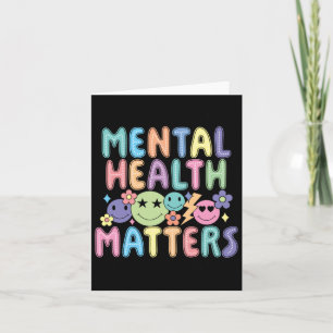 Mental Health Sticker Card