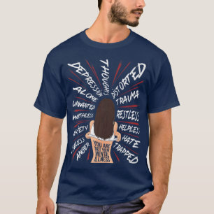 Mental Health Suicide Awareness Depression Uplifti T-Shirt