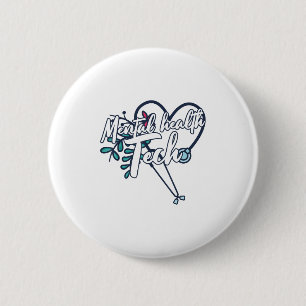 Mental Health Suicide Awareness Month Psychiatric 6 Cm Round Badge