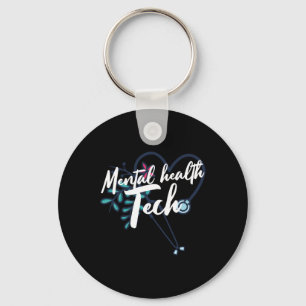 Mental Health Suicide Awareness Month Psychiatric Key Ring