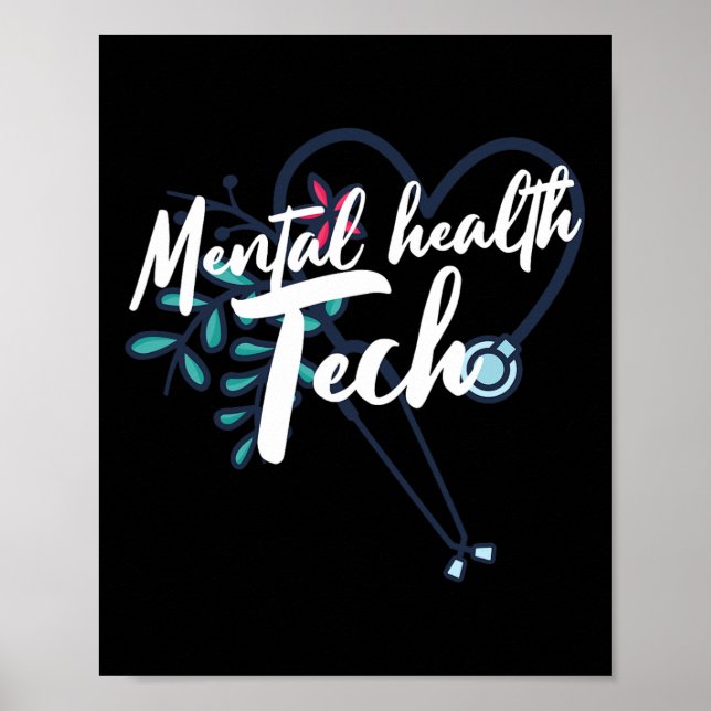 Mental Health Suicide Awareness Month Psychiatric  Poster (Front)