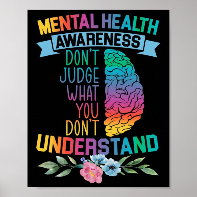 Mental Health Support 1  Poster (Front)