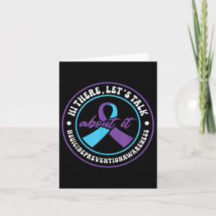 Mental Health Support 988 Suicide Prevention Week Card