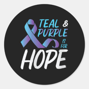 Mental Health Support 988 Suicide Prevention Week Classic Round Sticker