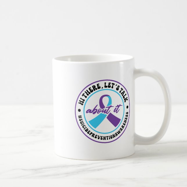 Mental Health Support 988 Suicide Prevention Week  Coffee Mug (Right)