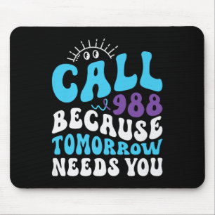 Mental Health Support 988 Suicide Prevention Week Mouse Pad