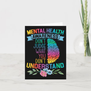 Mental Health Support Card
