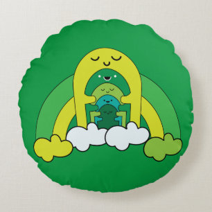 Mental Health Support Round Cushion