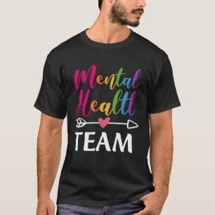 Mental Health Team Awareness Therapist Men Women S T-Shirt