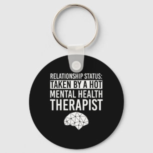 Mental Health Therapist Apparel Funny Therapists D Key Ring
