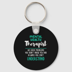 Mental Health Therapist Depression Mental Health C Key Ring