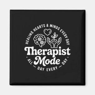 Mental Health Therapist Mode Nurturing Psychology Magnet