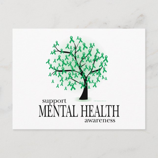 Mental Health Tree Postcard (Front)