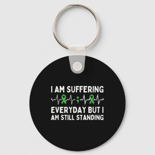 Mental Health Warrior Semicolon Depression Awarene Key Ring