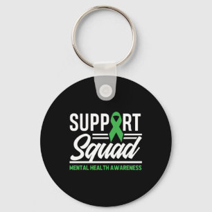 Mental Health Warrior Support Squad Mental Health Key Ring