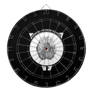 Mental Hygiene Patrol Dartboard