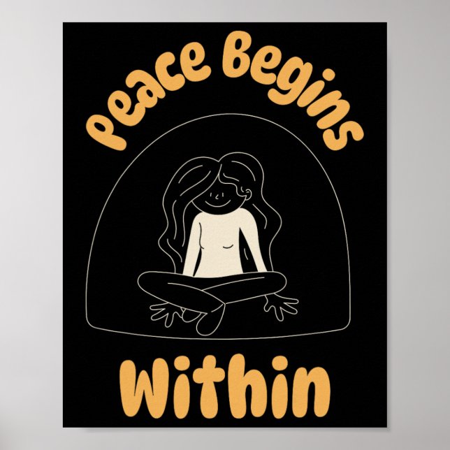 Mental Load - Peace Begins Within  Poster (Front)