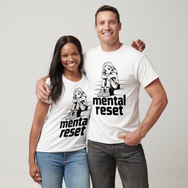 Mental Reset – Silent Reflection Edition T-Shirt (Unisex)