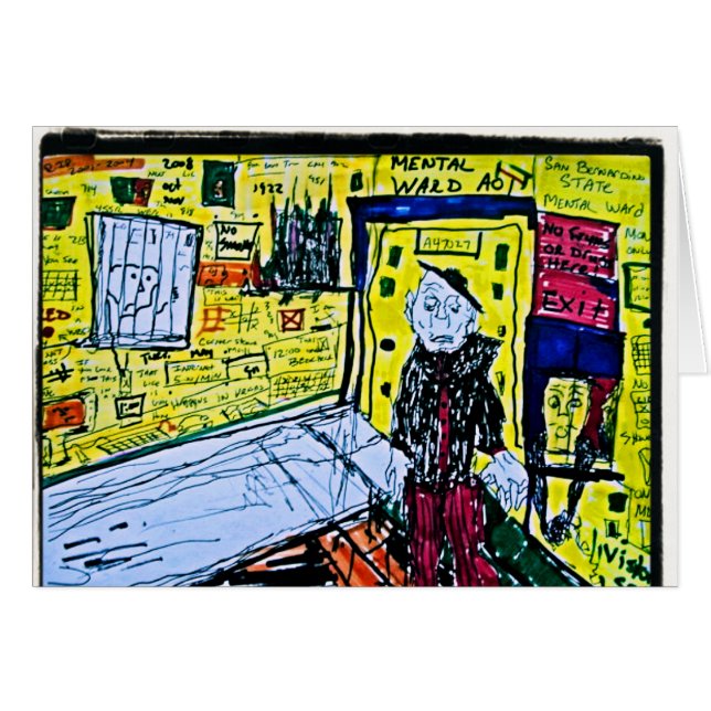 Mental Ward Drawing (Front Horizontal)