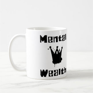 mental wealth is mental health coffee mug