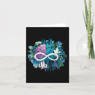 Mental Wellness S Spread Awareness Sticker  Card