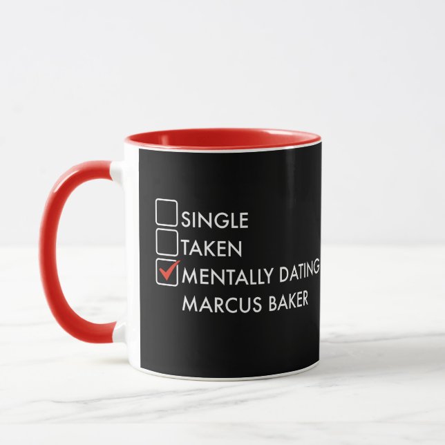 Mentally dating Marcus Baker Ginny Georgia T-Shirt Mug (Left)