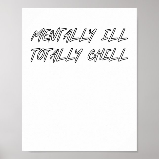Mentally Ill  Poster (Front)
