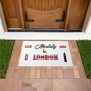 Mentally In London Doormat