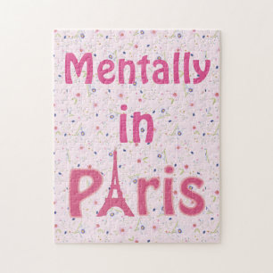 Mentally In Paris Jigsaw Puzzle