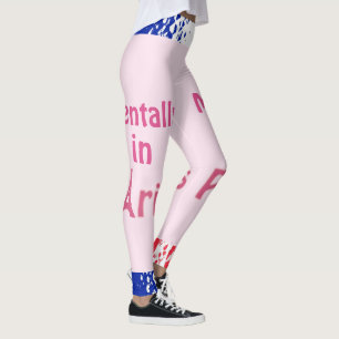 Mentally In Paris Leggings