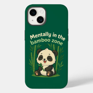 Mentally in the Bamboo Zone – Cute Panda iPhone Ca Case-Mate iPhone 14 Case