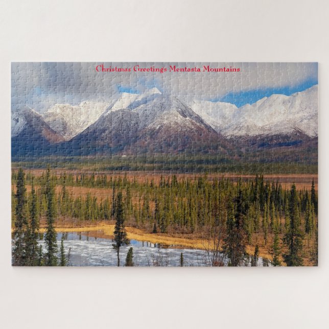 Mentasta Mountains Alaska Jigsaw Puzzle (Horizontal)