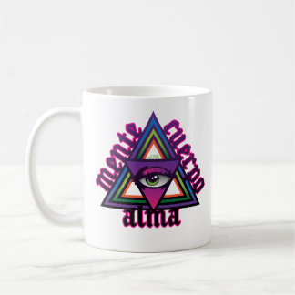 Mente Cuerpo Alma coffee mug Spanish spirituality