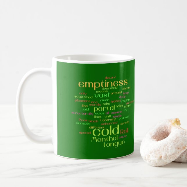 menthol coffee mug (With Donut)
